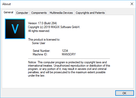 MAGIX VEGAS Pro 17.0.0.284
