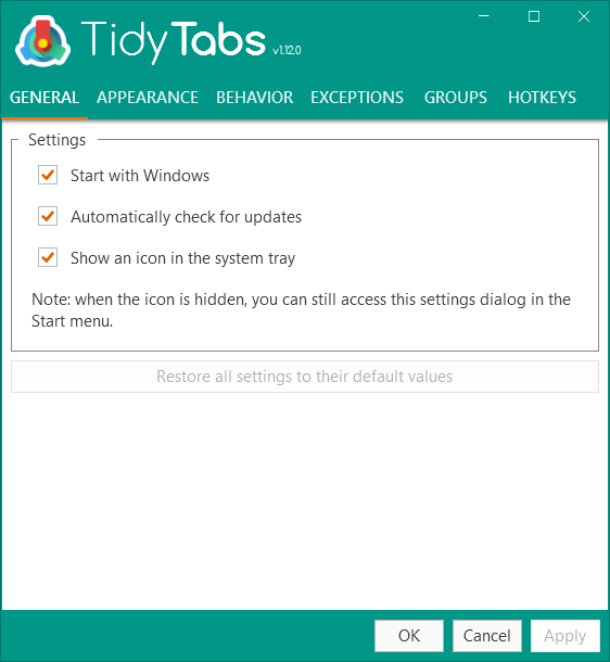 TidyTabs Pro