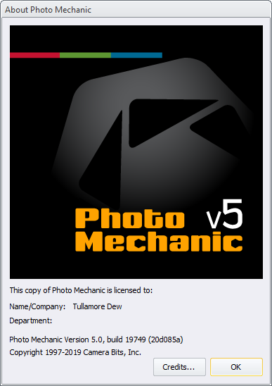 Photo Mechanic 5.0 Build 19749