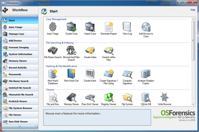 PassMark OSForensics Professional 6.1 Build 1005