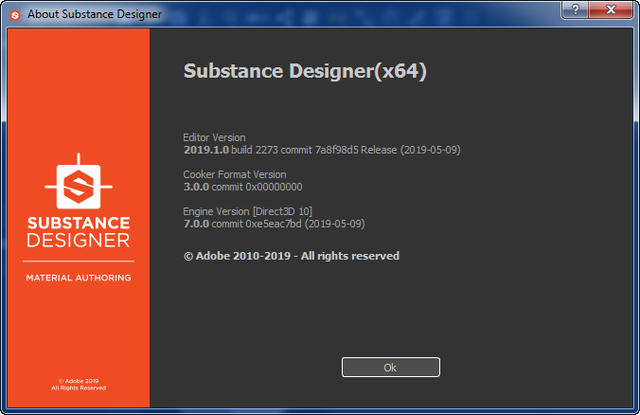 Allegorithmic Substance Designer 2019.1.0.2273