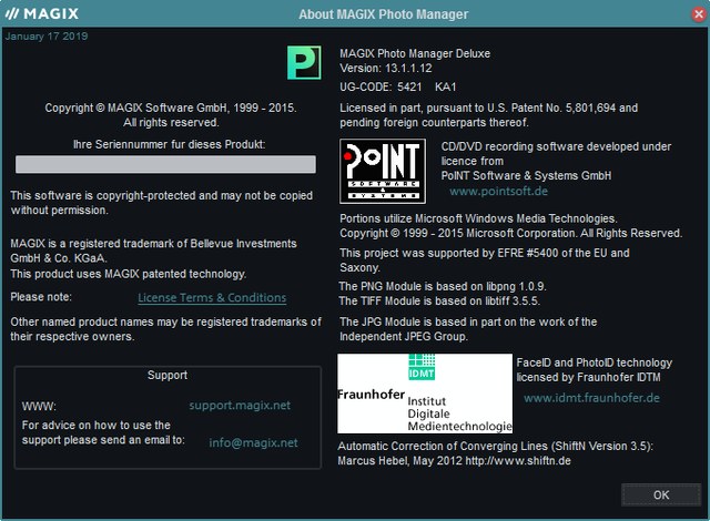 MAGIX Photo Manager 17 Deluxe 13.1.1.12