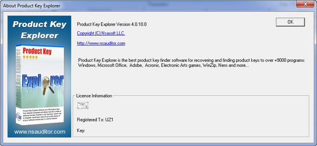 Nsasoft Product Key Explorer 4.0.10.0 + Portable