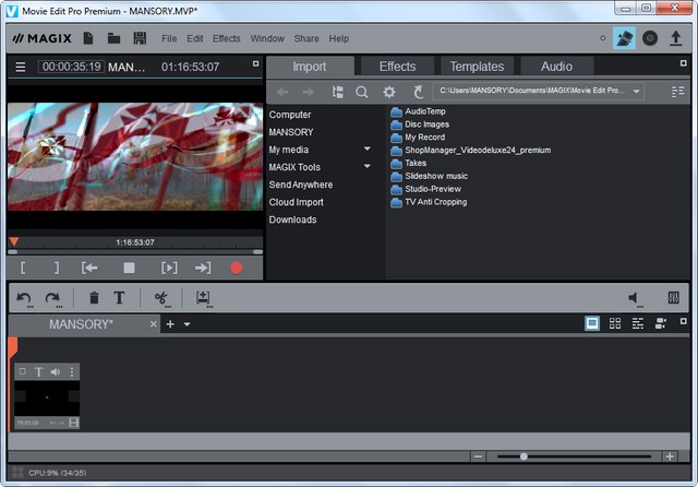 MAGIX Movie Edit Pro Premium 2018 17.0.1.141