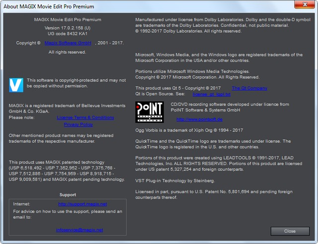 MAGIX Movie Edit Pro Premium 2018 17.0.2.158