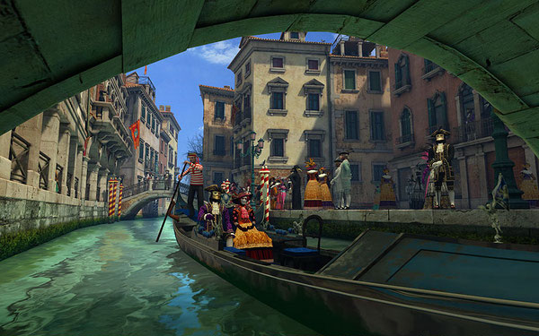 Venice Carnival 3D Screensaver