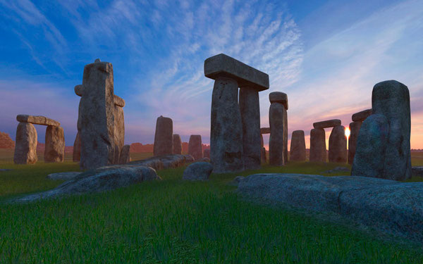 Stonehenge 3D Screensaver