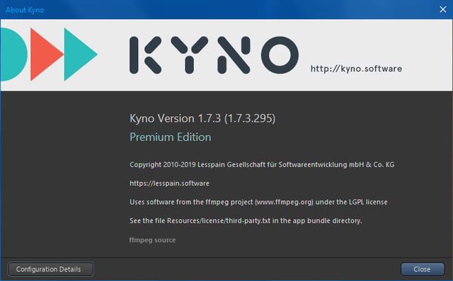 Lesspain Kyno Premium 1.7.3.295