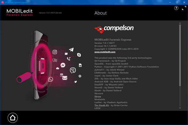 MOBILedit Forensic Express Pro 7.0.1.16577