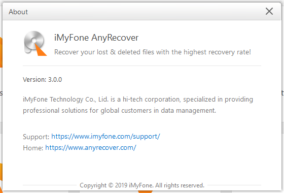 iMyFone AnyRecover