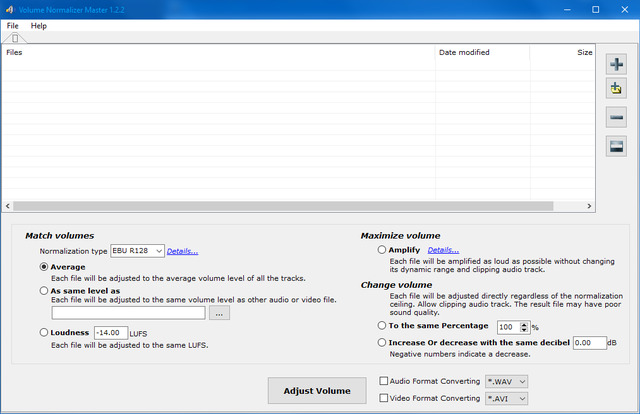 Volume Normalizer Master