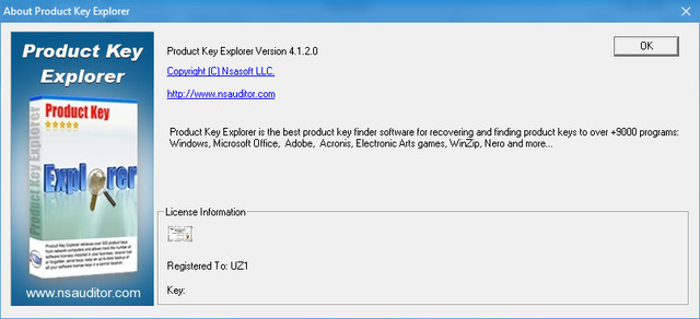 Nsasoft Product Key Explorer