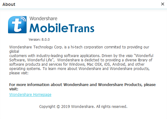 Wondershare MobileTrans