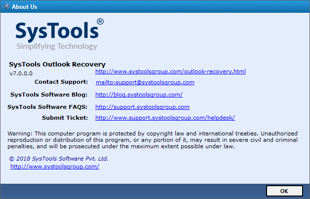SysTools Outlook Recovery