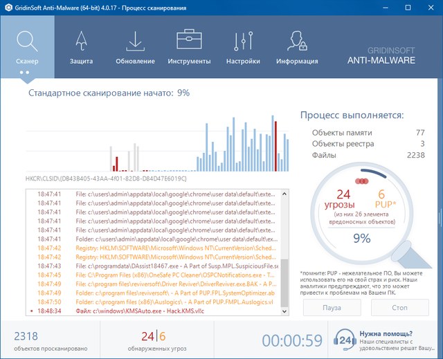 GridinSoft Anti-Malware