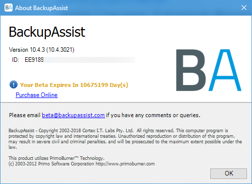 BackupAssist Desktop