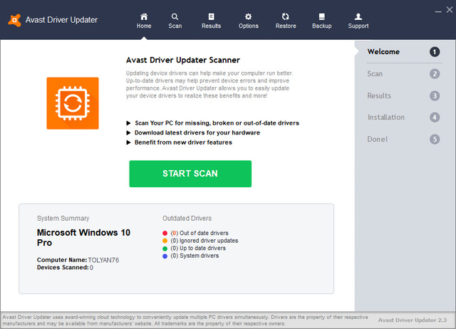 Avast Driver Updater