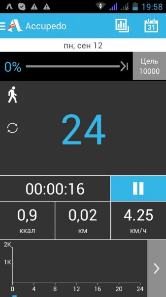 Pedometer Accupedo Pro 5.9.5.G