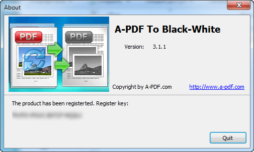 A-PDF To Black/White 3.1.1