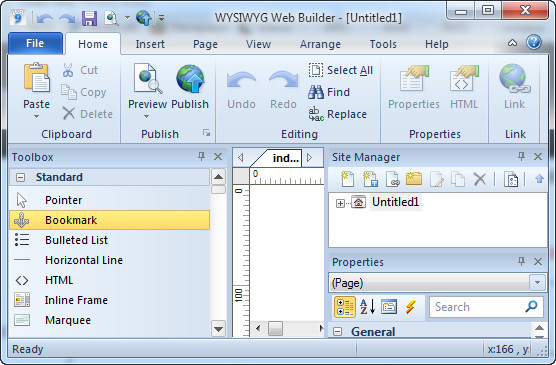 WYSIWYG Web Builder