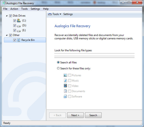 Auslogics File Recovery