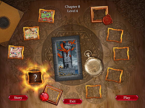 скриншот игры Heartwild Solitaire: Book Two