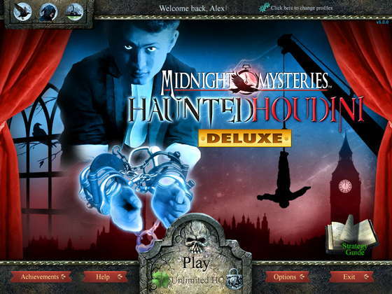 скриншот игры Midnight Mysteries 4: Haunted Houdini Deluxe