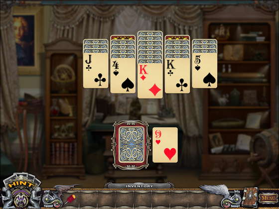 скриншот игры Solitaire Mystery: Stolen Power