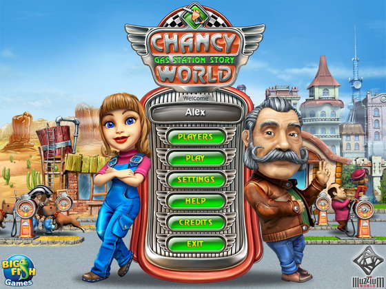 скриншот игры Chancy World: Gas Station Story