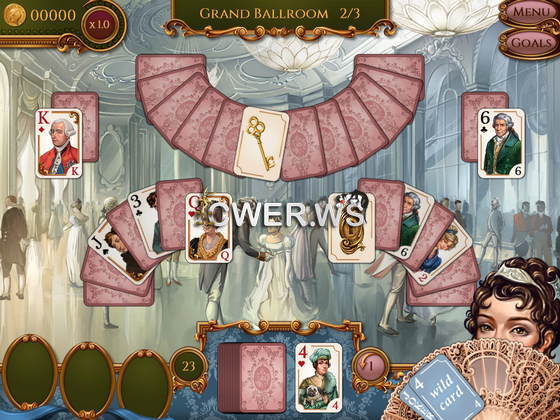 скриншот игры Regency Solitaire