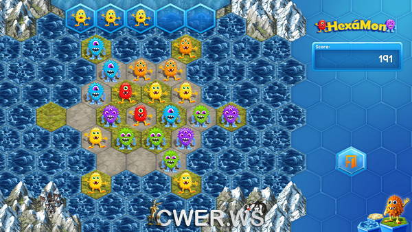 скриншот игры HexaMon