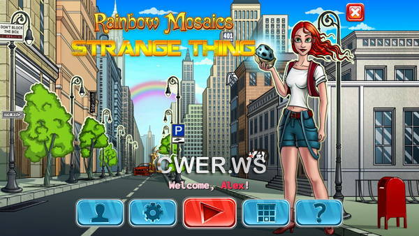 скриншот игры Rainbow Mosaics: Strange Thing