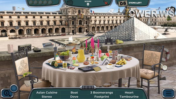 скриншот игры Road Trip Europe: A Classic Hidden Object Game