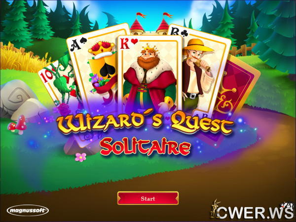 скриншот игры Wizard's Quest Solitaire