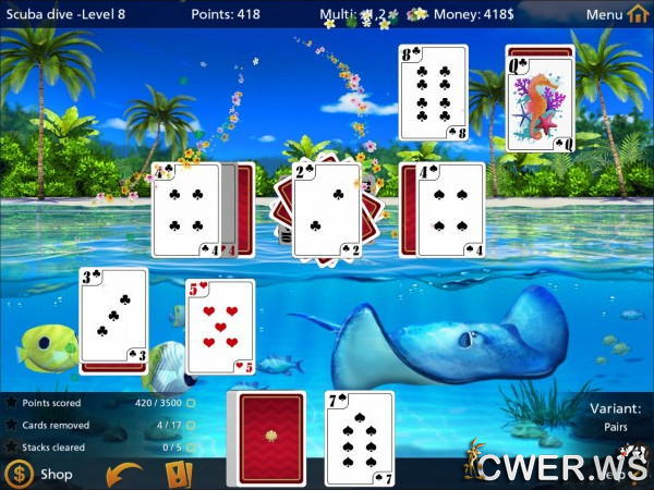 скриншот игры Solitaire Holiday Season