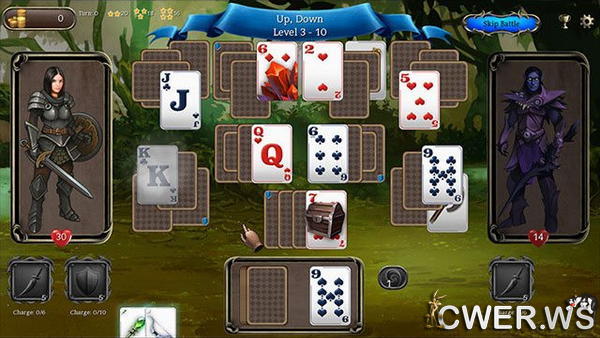 скриншот игры Ember Knight Solitaire