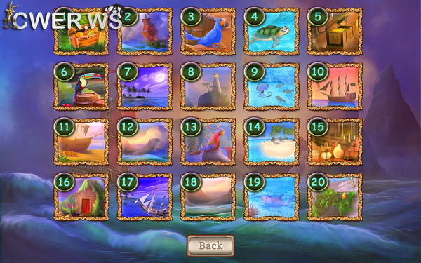 скриншот игры Fantasy Mosaics 46: Pirate Ship