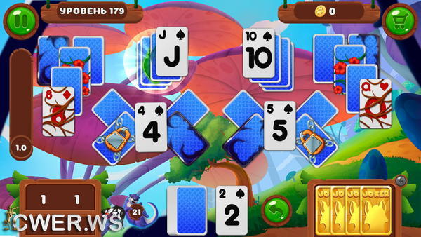 скриншот игры Rescue Friends Solitaire