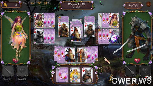 скриншот игры Fairyland Solitaire