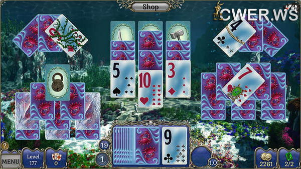 скриншот игры Jewel Match Atlantis Solitaire 4 Collector’s Edition