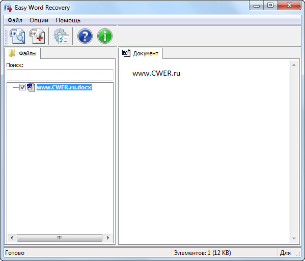 Munsoft Easy Word Recovery