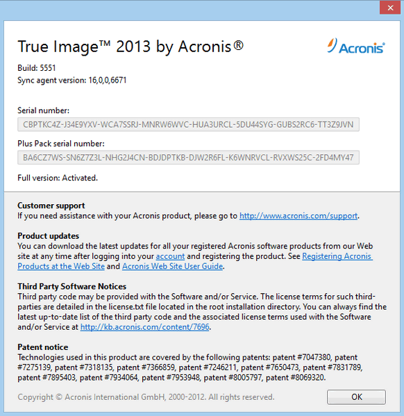 Acronis True Image Home 2013