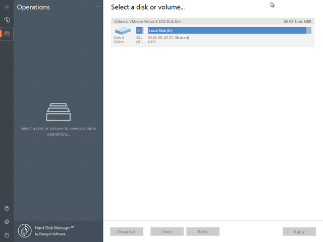 Paragon Hard Disk Manager 