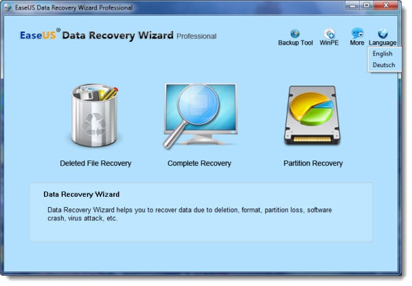 EASEUS Data Recovery Wizard Professional