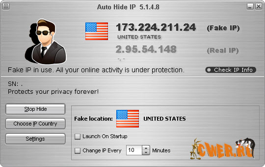 Auto Hide IP 5