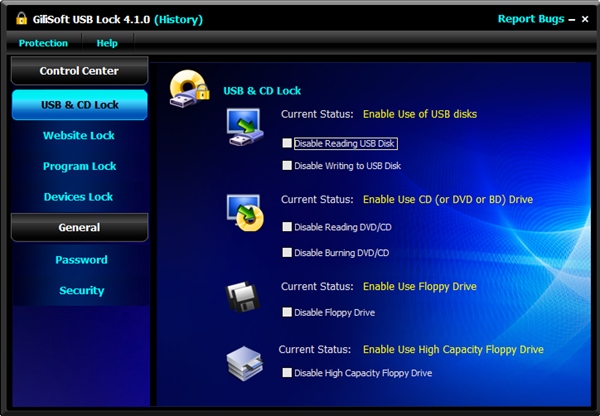 GiliSoft USB Lock