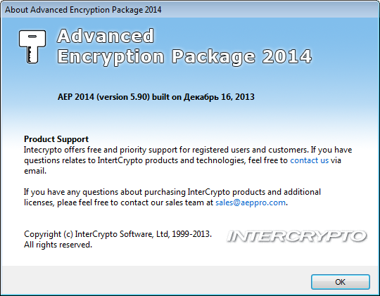 Advanced Encryption Package