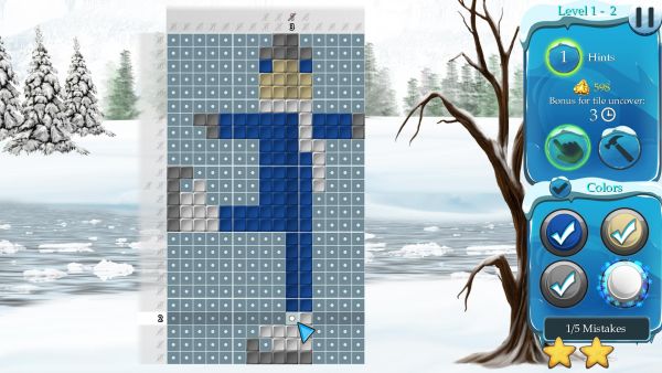 Time Twins Mosaics 4: Winter Splash