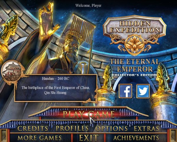 Hidden Expedition 12: The Eternal Emperor Collectors Edition