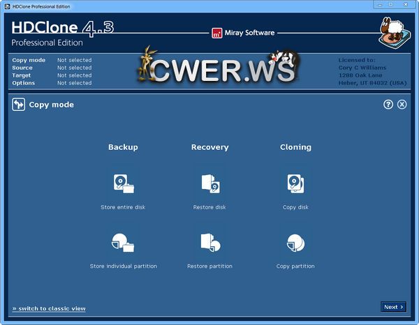 HDClone Professional Edition 4.3